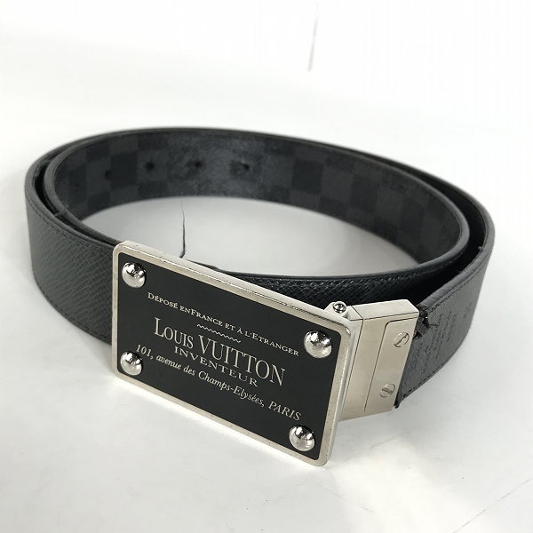 実際に弊社で買取させて頂いたLOUIS VUITTON/ルイヴィトン ダミエ サンチュール アヴァントゥール ベルト M9632 /36/90