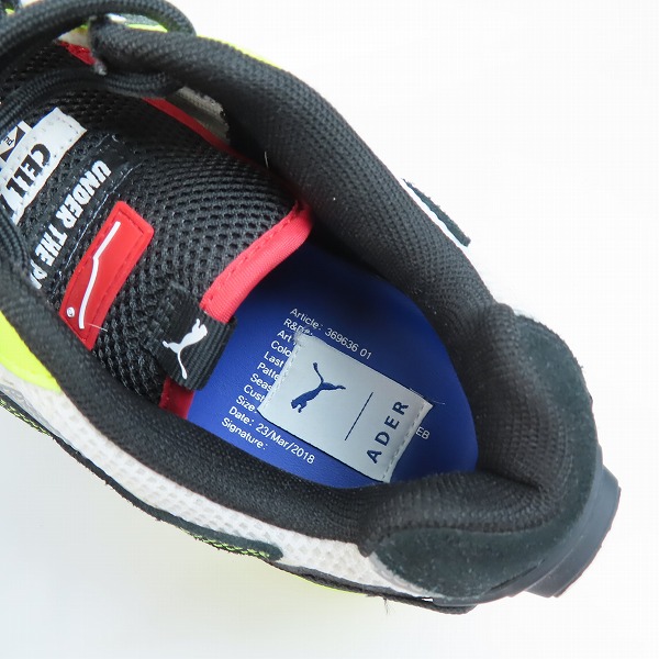 実際に弊社で買取させて頂いたPUMA×ADER ERROR/プーマ×アーダーエラー CELL ALIEN/セル エイリアン 370112-01/26.5の画像 4枚目
