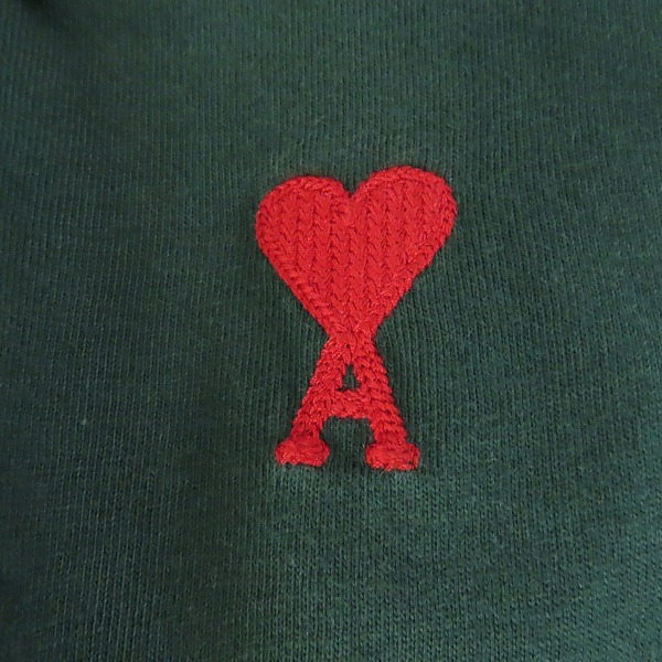 実際に弊社で買取させて頂いたami alexandre mattiussi/アミ アレクサンドルマテュッシ ハート刺繍 半袖Tシャツ/XXLの画像 6枚目