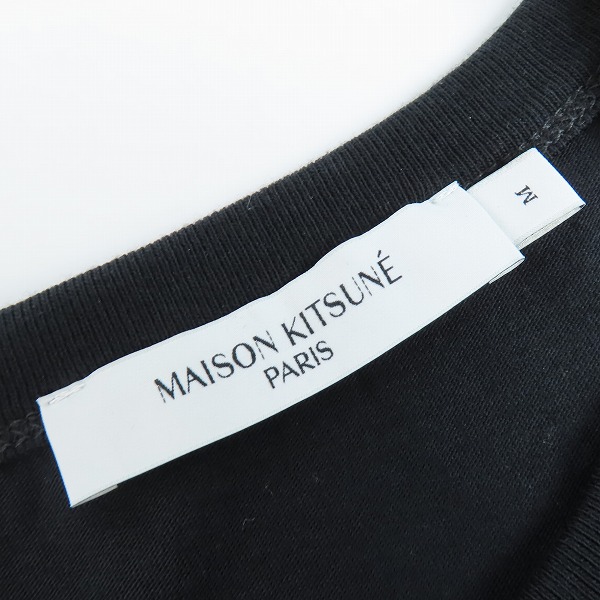 実際に弊社で買取させて頂いたMAISON KITSUNE/メゾンキツネ RUE DE RICHELIEU CLASSIC TEE-SHIRT Tシャツ IU00120KJ0008/Mの画像 2枚目