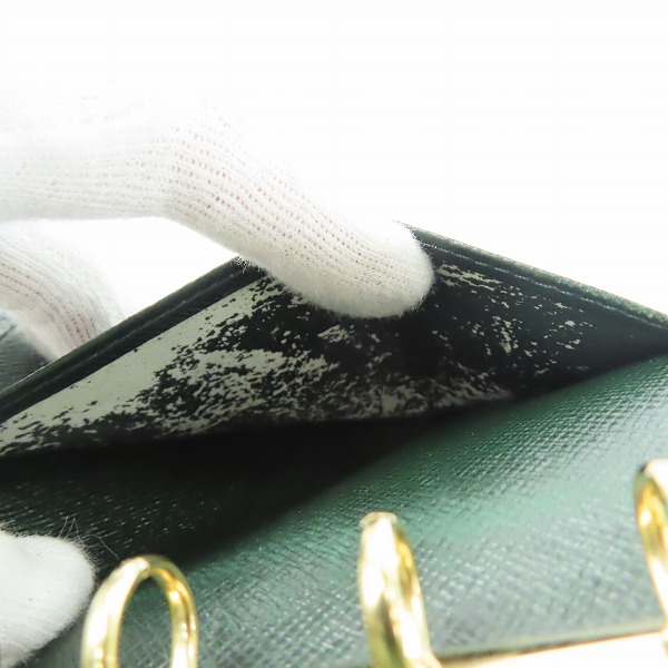 実際に弊社で買取させて頂いたLOUIS VUITTON/ルイヴィトン タイガ アジェンダ PM 手帳カバー 6穴式 システム手帳 R20406の画像 9枚目