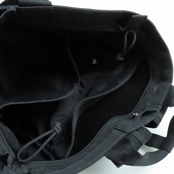 実際に弊社で買取させて頂いたBRIEFING/ブリーフィング 2way バックパック ブラックの画像 4枚目