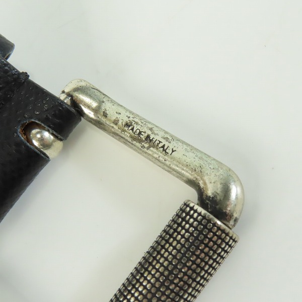 実際に弊社で買取させて頂いたEMPORIO ARMANI/エンポリオアルマーニ 2016秋冬 レザーベルト/Y4S079の画像 9枚目