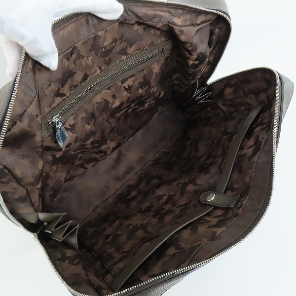 実際に弊社で買取させて頂いたaniary/アニアリ ウェイブレザーブリーフケース 16-01000の画像 3枚目