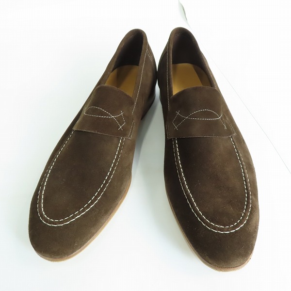 実際に弊社で買取させて頂いたJOHN LOBB/ジョンロブ スウェード ローファー YARDLEY 8695/8