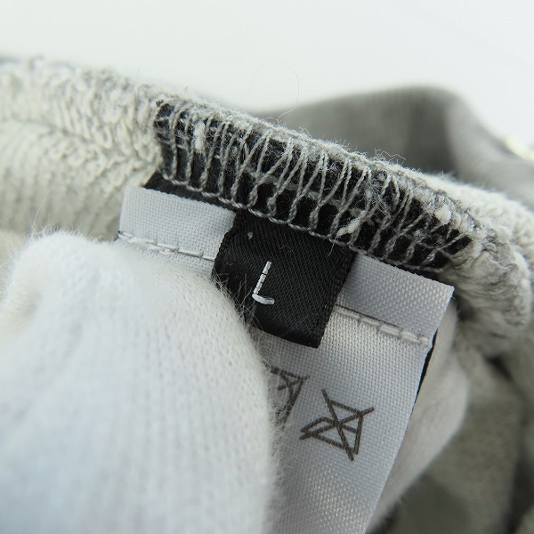 実際に弊社で買取させて頂いたBALMAIN/バルマン ジップ デザイン スウェット バイカーパンツ W7H5099J108/Lの画像 3枚目