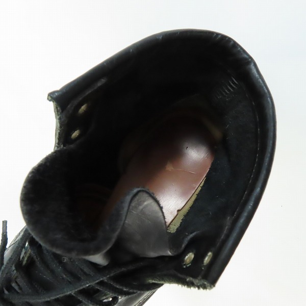 実際に弊社で買取させて頂いたREDWING/レッドウィング アイリッシュセッター クラシックモックトゥブーツ サイドロゴ 羽タグ 9Dの画像 4枚目