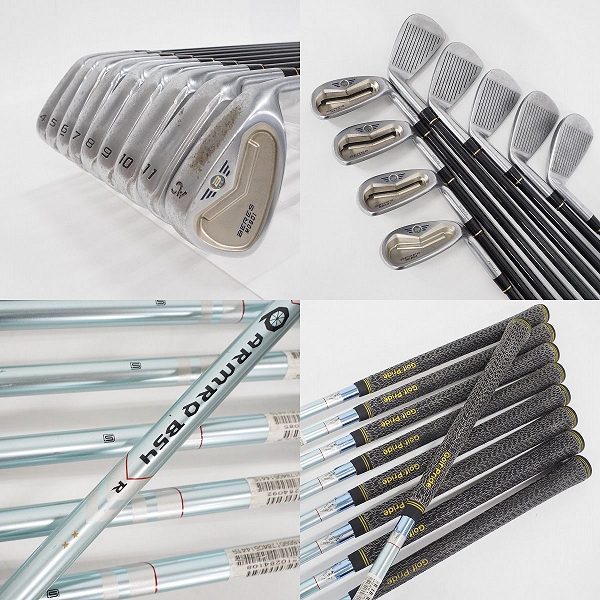 実際に弊社で買取させて頂いたHONMA/ホンマ BERES/ベレス MG811 ウッド MG801 アイアン ARMRQ B54 ★★ 計12本セット FLEX:Rの画像 5枚目