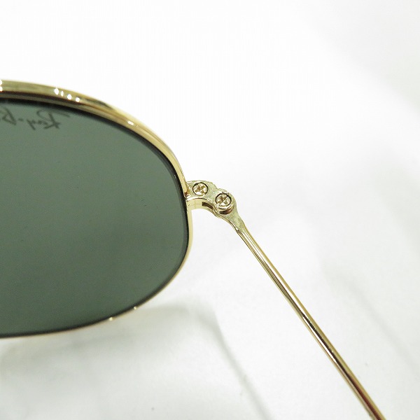 実際に弊社で買取させて頂いたRay-Ban/レイバン AVIATOR LARGE METAL 2 サングラス/アイウェア RB3026の画像 7枚目