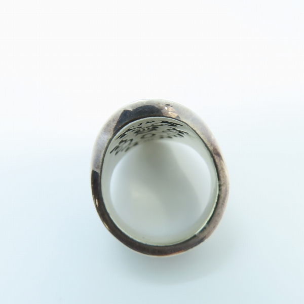 実際に弊社で買取させて頂いたJustin Davis/ジャスティンデイビス LEGENDARY リング 指輪 NEVERMIND THEFUTURE SRJ800/21号の画像 5枚目