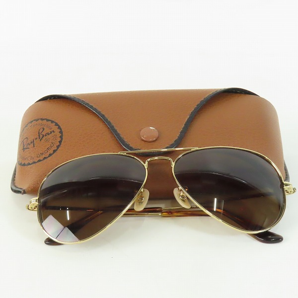 実際に弊社で買取させて頂いたRay-Ban/レイバン AVIATOR METAL II/アビエーター メタル サングラス RB3689 9147/31 の画像 9枚目