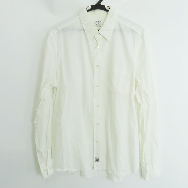 実際に弊社で買取させて頂いたC.P.COMPANY/シーピーカンパニー 長袖シャツ ホワイト /L
