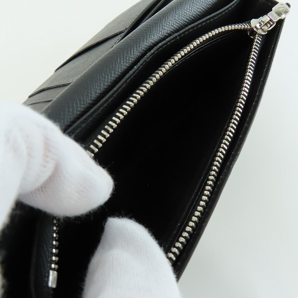 実際に弊社で買取させて頂いたLOUIS VUITTON/ルイヴィトン ポルトフォイユ ブラザ ダミエ グラフィット 二つ折り 長財布 N62665の画像 4枚目