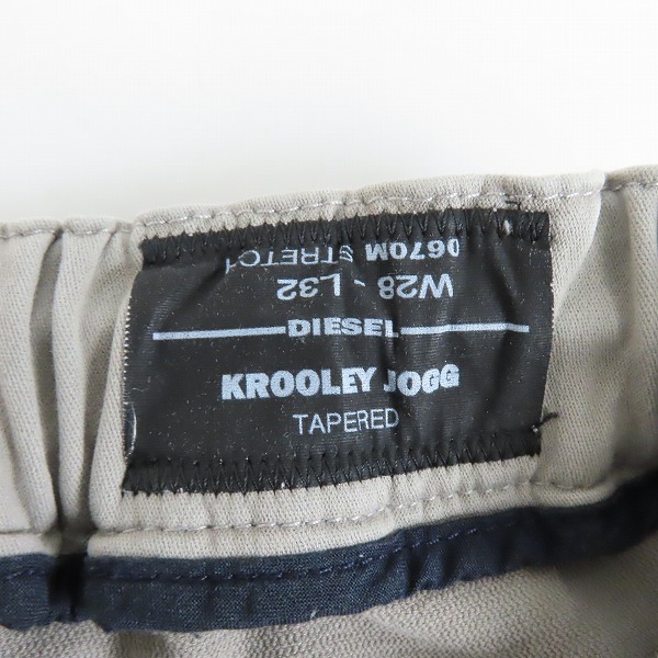 実際に弊社で買取させて頂いたDIESEL/ディーゼル Jogg Jeans/ジョグ ジーンズ スウェットデニムパンツ KROOLEY/W28L32の画像 3枚目