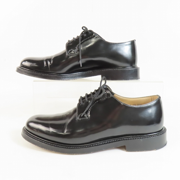 実際に弊社で買取させて頂いたChurch/チャーチ SHANNON/シャノン レザープレーントゥシューズ Last103/7 純正シューツリー付き/7Fの画像 3枚目