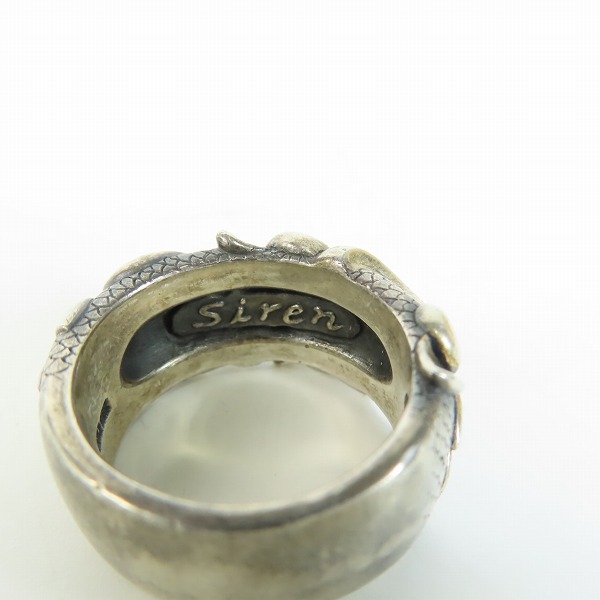実際に弊社で買取させて頂いたBloody Mary/ブラッディマリー ネプチューンリング マーメイドコレクション SIREN/22号-22.5号の画像 6枚目