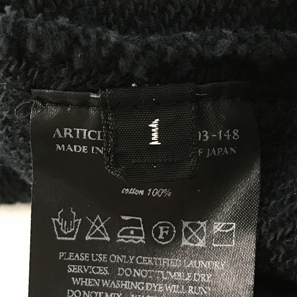 実際に弊社で買取させて頂いたAG by EXPERIMENT/エージー バイ エクスペリメント 17AW メキシカン ロング パーカー スリット C-003-148/1の画像 3枚目