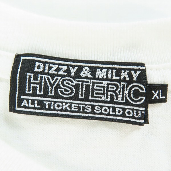 実際に弊社で買取させて頂いたHYSTERIC GLAMOUR/ヒステリックグラマー TWIN PEAKS/ツインピークス 長袖プリントTシャツ 02241CL05/XLの画像 2枚目