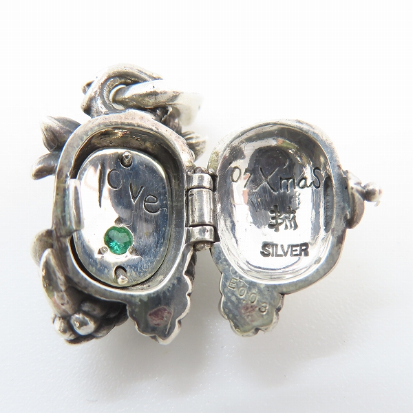 実際に弊社で買取させて頂いた【ギャラ付】Bloody Mary/ブラッディマリー 2007クリスマス限定 SEED 喜びの種 ペンダントトップの画像 4枚目