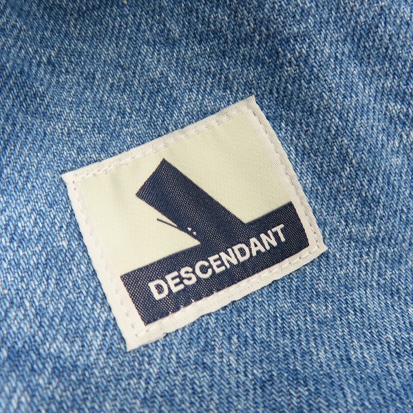 実際に弊社で買取させて頂いたDESCENDANT/ディセンダント 23AW ALLEN DENIM LS SHIRT COLOR/デニムシャツ 232WVDS-SHM01/2の画像 8枚目