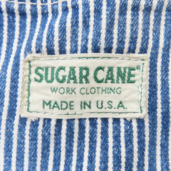 実際に弊社で買取させて頂いたSUGAR CANE/シュガーケーン ウォバッシュストライプ ペインターパンツ/Sの画像 6枚目