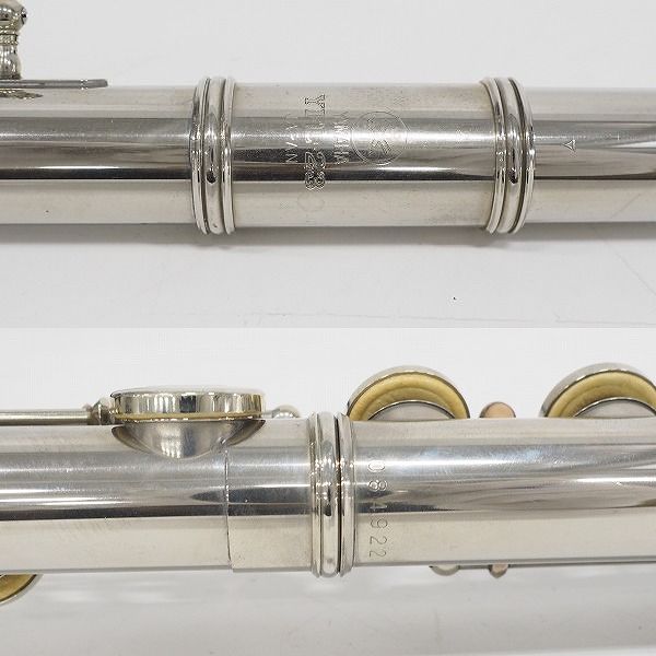 実際に弊社で買取させて頂いたYAMAHA/ヤマハ YFL-23/YFL23 フルート Eメカ付き ハードケース付の画像 3枚目