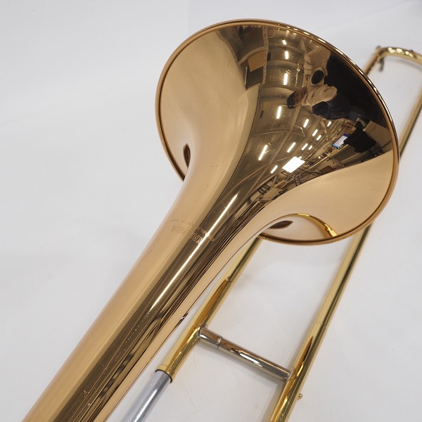 実際に弊社で買取させて頂いた★YAMAHA/ヤマハ YSL-455G/YSL455G テナートロンボーン ゴールド ハードケース付の画像 3枚目