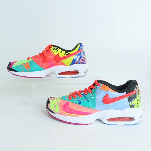 実際に弊社で買取させて頂いたNIKE×ATMOS/ナイキ×アトモス AIR MAX2 LIGHT QS/エア マックス2 ライト クイックストライク BV7406-001/30.0の画像 3枚目
