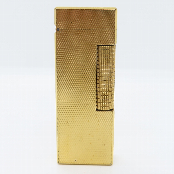 実際に弊社で買取させて頂いたdunhill/ダンヒル サイドローラー ガスライター ゴールドカラー