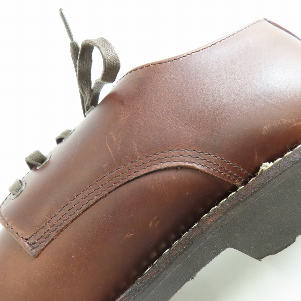 実際に弊社で買取させて頂いたDANNER/ダナー PLAIN TOE BARN/プレーントゥ レザーシューズ D219750/7.5の画像 7枚目