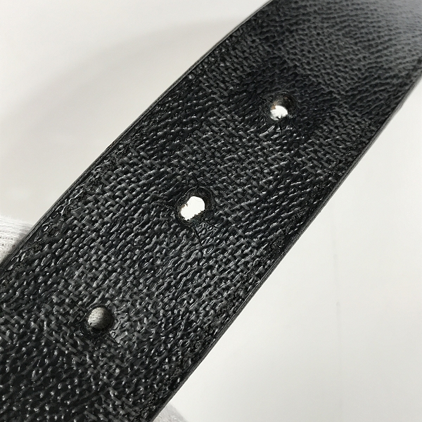 実際に弊社で買取させて頂いたLOUIS VUITTON/ルイヴィトン ダミエ サンチュール アヴァントゥール ベルト M9632 /36/90の画像 6枚目
