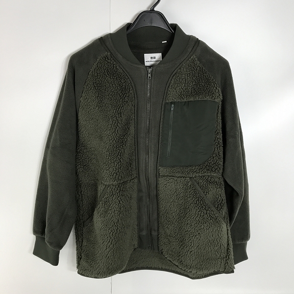 実際に弊社で買取させて頂いたUNIQLO×White Mountaineering/ユニクロ×ホワイトマウンテニアリング フリースオーバーサイズジャケット/M