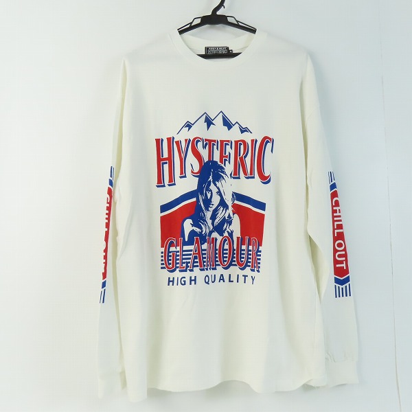 実際に弊社で買取させて頂いたHYSTERIC GLAMOUR/ヒステリックグラマー TWIN PEAKS/ツインピークス 長袖プリントTシャツ 02241CL05/XL