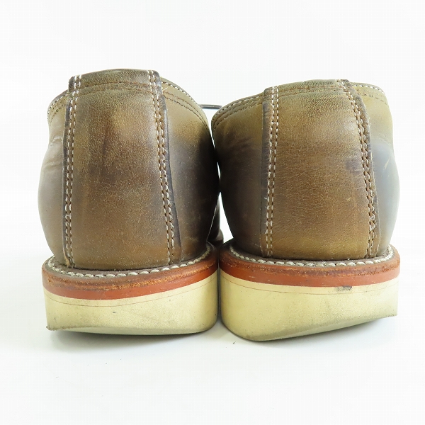 実際に弊社で買取させて頂いたCHIPPEWA/チペワ プレーントゥ ローカット レザー シューズ ブラウン系 1901M47/26の画像 1枚目