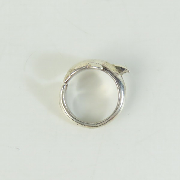 実際に弊社で買取させて頂いたHOLLYWOOD RANCH MARKET/ハリウッドランチマーケット ドルフィン/イルカ リング 12号の画像 5枚目