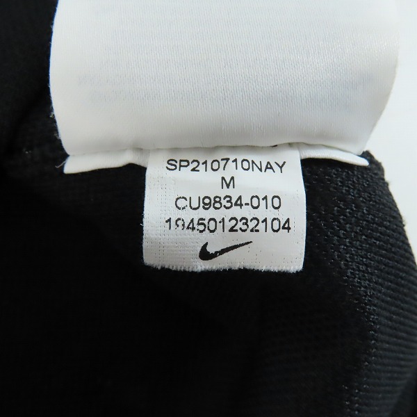 実際に弊社で買取させて頂いたNIKE GOLF/ナイキ ゴルフ DRIFITドライフィット ポロシャツ ゴルフウェア CU9834-010 M の画像 4枚目