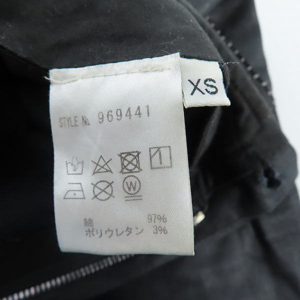 実際に弊社で買取させて頂いたincarnation /インカネーション ラバー加工コットンストレッチサルエルカーゴパンツ/XSの画像 2枚目