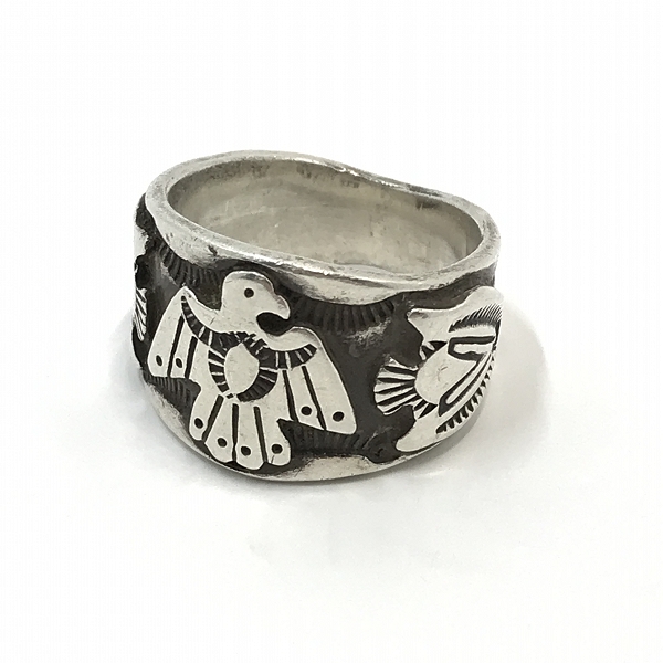 実際に弊社で買取させて頂いたTHE FLAT HEAD/フラットヘッド サンダーバード リング 17.5号