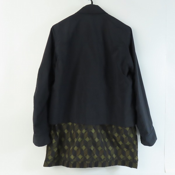 実際に弊社で買取させて頂いたDRIES VAN NOTEN/ドリスヴァンノッテン ステンカラー リバーシブル 1157-343-0386/46