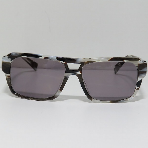 実際に弊社で買取させて頂いたalain mikli/アラン ミクリ マーブル柄 サングラスフレーム/アイウェア AL1214 3052の画像 1枚目