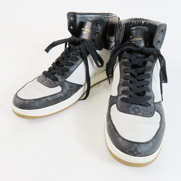 実際に弊社で買取させて頂いたLOUIS VUITTON/ルイヴィトン モノグラム 切替 リヴォリ・ライン ハイカット スニーカー 1A44VS/8
