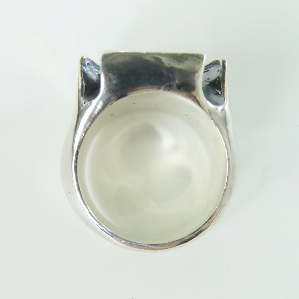 実際に弊社で買取させて頂いた【ギャラ/クロス付き】Gaboratory/ガボラトリー ガボール Iron Cross Ring/アイアンクロスリング 19.5号の画像 5枚目