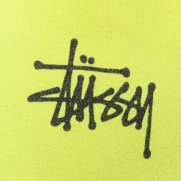 実際に弊社で買取させて頂いたSTUSSY/ステューシー ロゴプリント ジップアップパーカー/Lの画像 5枚目