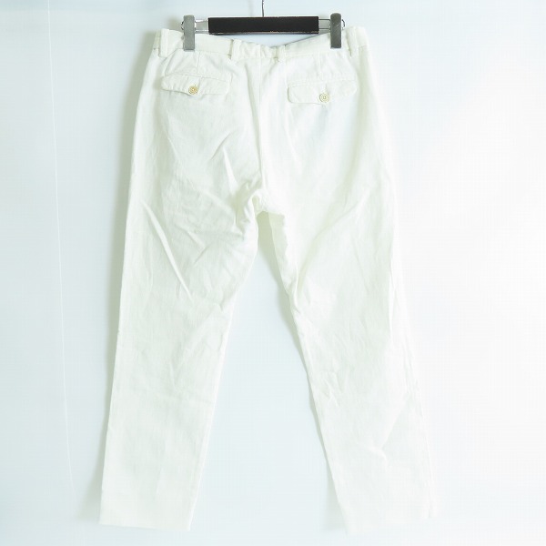 実際に弊社で買取させて頂いたGIORGIO ARMANI/ジョルジオ アルマーニ コットンパンツ NSP12W/46の画像 1枚目