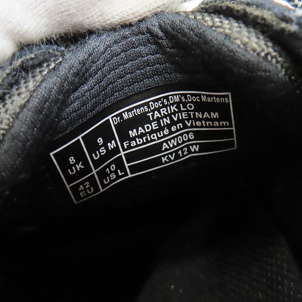 実際に弊社で買取させて頂いたDr.Martens/ドクターマーチン TARIK LO/タリックロー 厚底ローカットスニーカー/UK8の画像 5枚目
