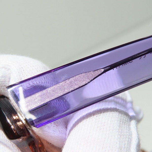 実際に弊社で買取させて頂いたAnne et Valentin/アンバレンタイン SMITH セルフレーム サングラス/アイウェアの画像 6枚目