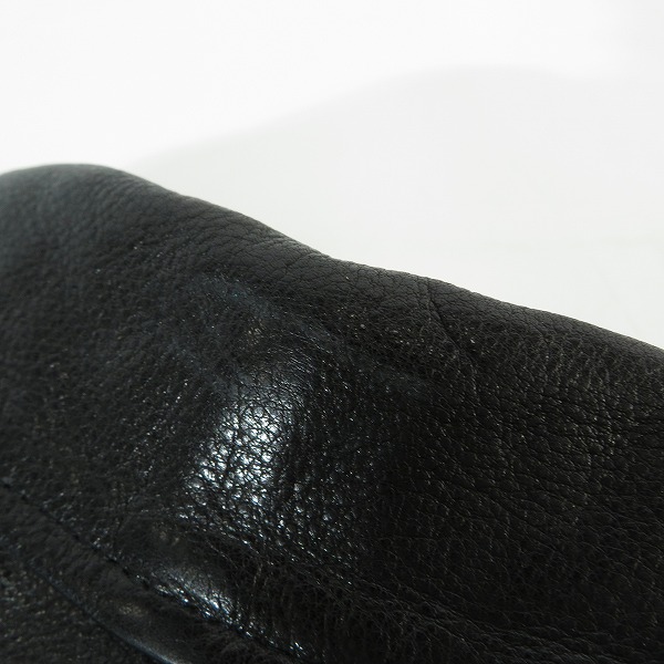 実際に弊社で買取させて頂いたWACKO MARIA/ワコマリア COWHIDE LEATHER DOUBLE RIDERS JACKET ダブルライダース レザージャケット 24SS-WMO-BL04/Lの画像 7枚目