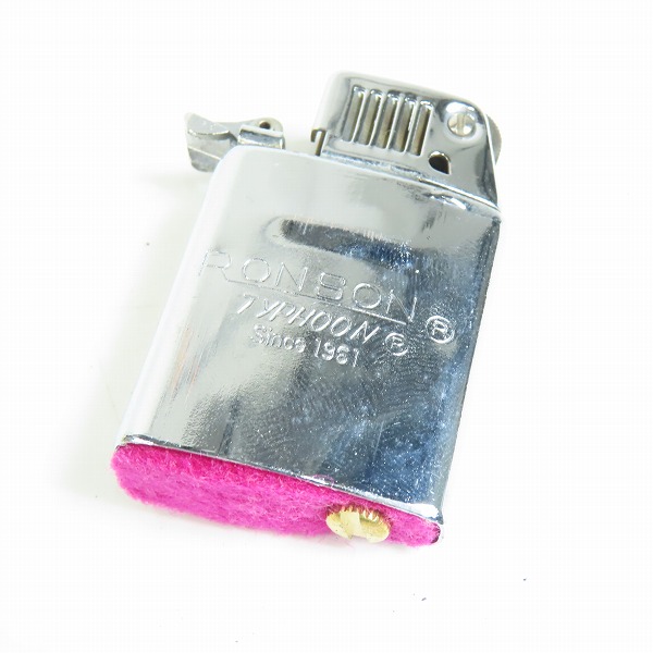 実際に弊社で買取させて頂いたRONSON/ロンソン 牙狼/ガロ フェイス オイルライター ゴールドの画像 5枚目