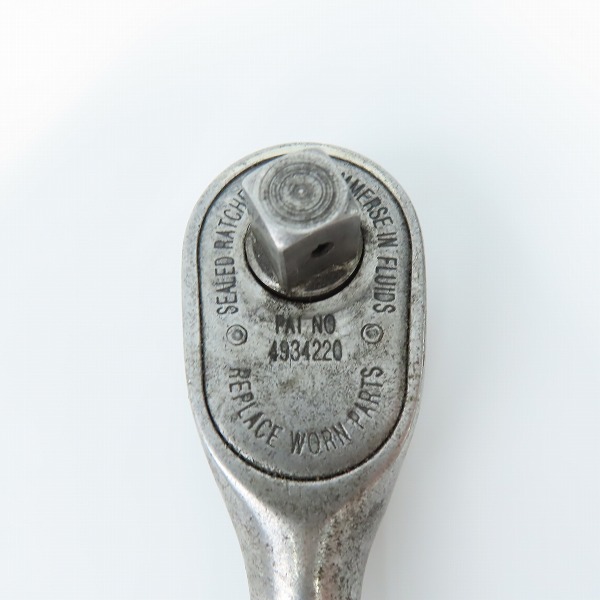 実際に弊社で買取させて頂いた【ジャンク】SNAP-ON/スナップオン 3/8 旧グリップ ラチェットハンドル/F836の画像 2枚目