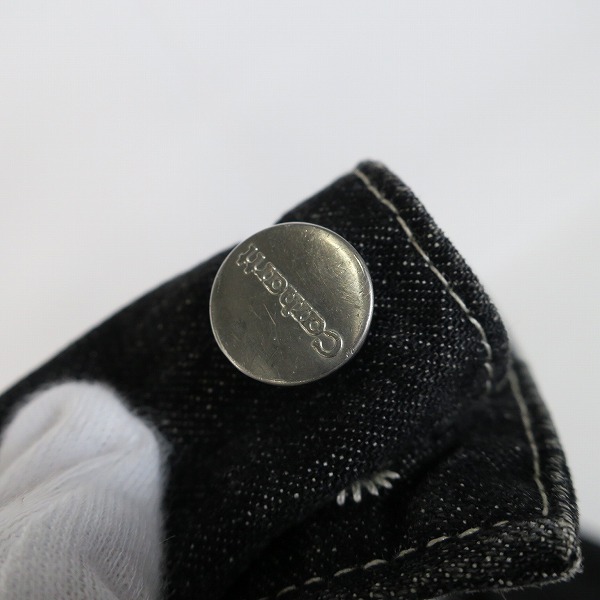 実際に弊社で買取させて頂いたCarhartt/カーハート デニム カバーオール  ブラック 00108-72/Lの画像 7枚目
